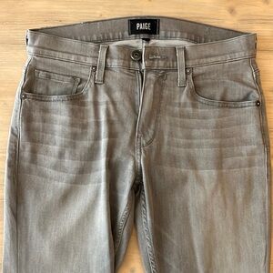 Paige Federal Gray Jeans, US Mens Size 29x30